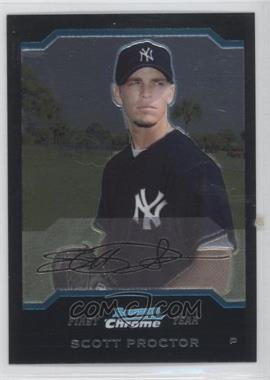 2004 Bowman Chrome - [Base] #269 - First Year - Scott Proctor