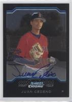 First Year Autograph - Juan Cedeno