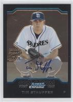 First Year Autograph - Tim Stauffer