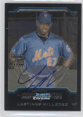 2004 Bowman Chrome - [Base] #343 - First Year Autograph - Lastings Milledge