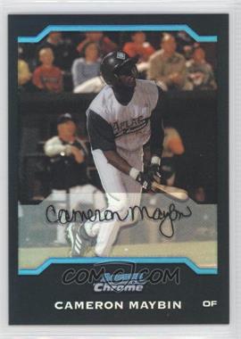2004 Bowman Draft Picks & Prospects - Aflac All-American - Chrome Refractor #AFL11 - Cameron Maybin /550