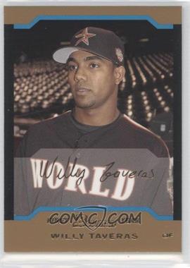 2004 Bowman Draft Picks & Prospects - [Base] - Gold #BDP153 - Willy Taveras