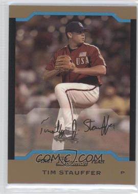 2004 Bowman Draft Picks & Prospects - [Base] - Gold #BDP160 - Tim Stauffer