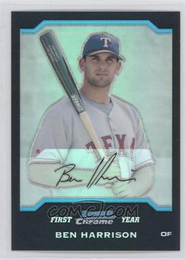 2004 Bowman Draft Picks & Prospects - Chrome - Refractor #BDP113 - Ben Harrison