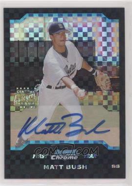 2004 Bowman Draft Picks & Prospects - Chrome - X-Fractor #BDP166 - Matt Bush