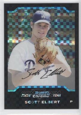 2004 Bowman Draft Picks & Prospects - Chrome - X-Fractor #BDP63 - Scott Elbert /125