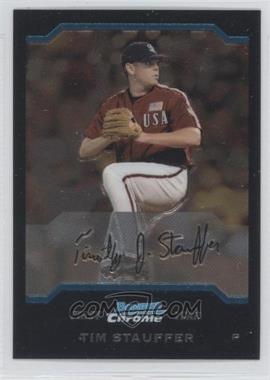 2004 Bowman Draft Picks & Prospects - Chrome #BDP160 - Tim Stauffer