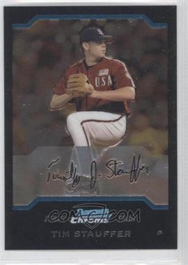 2004 Bowman Draft Picks & Prospects - Chrome #BDP160 - Tim Stauffer