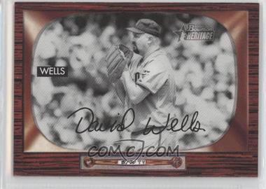 2004 Bowman Heritage - [Base] - Black & White #109 - David Wells