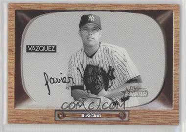 2004 Bowman Heritage - [Base] - Black & White #63 - Javier Vazquez