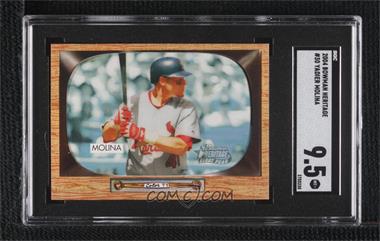 2004 Bowman Heritage - [Base] #30 - Yadier Molina [SGC 9.5 Mint+]