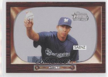 2004 Bowman Heritage - [Base] #346 - Chris Saenz