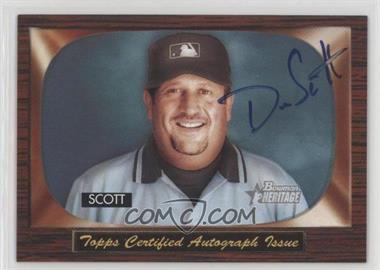 2004 Bowman Heritage - Signs of Authority #SA-DS - Dale Scott