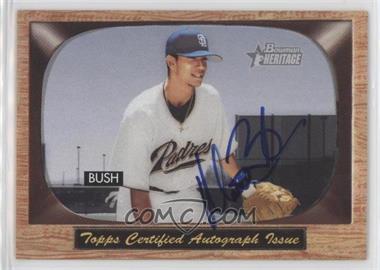 2004 Bowman Heritage - Signs of Greatness #SGA-MB - Matt Bush