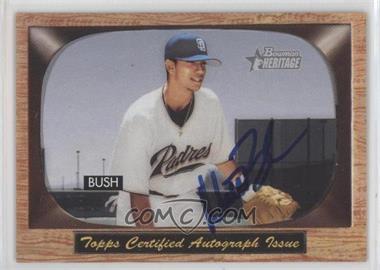 2004 Bowman Heritage - Signs of Greatness #SGA-MB - Matt Bush