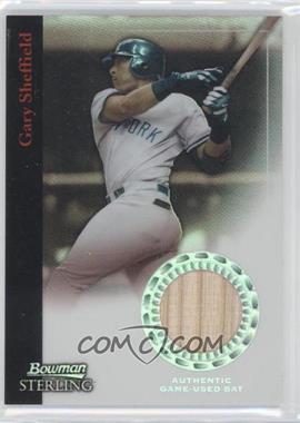 2004 Bowman Sterling - [Base] - Refractor #BS-GS - Gary Sheffield /199