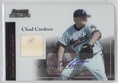 2004 Bowman Sterling - [Base] #BS-CC - Chad Cordero