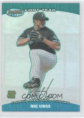2004 Bowman's Best - First Year Autographs - Green #BB-NU - Nic Ungs