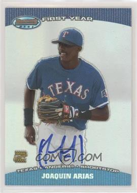 2004 Bowman's Best - First Year Autographs #BB-JA - Joaquin Arias