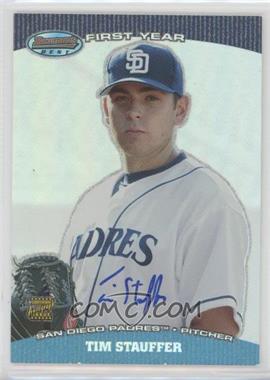 2004 Bowman's Best - First Year Autographs #BB-TJS - Tim Stauffer