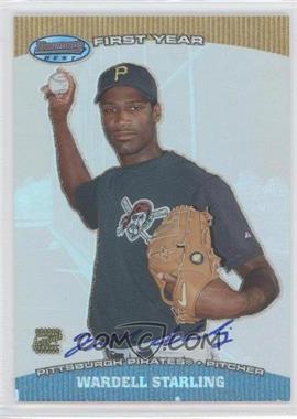 2004 Bowman's Best - First Year Autographs #BB-WS - Wardell Starling