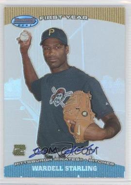 2004 Bowman's Best - First Year Autographs #BB-WS - Wardell Starling