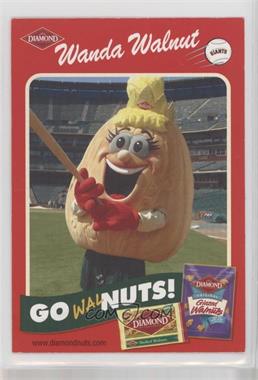 2004 Diamond Nuts San Francisco Giants Mascots - [Base] #4 - Wanda Walnut [Good to VG‑EX]