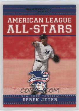 2004 Donruss - American League All-Stars #AL-AS-6 - Derek Jeter /1000