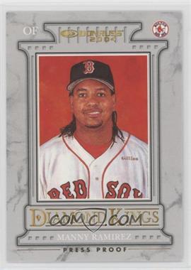 2004 Donruss - [Base] - Press Proof Gold #14 - Diamond Kings - Manny Ramirez /25