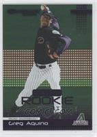 Rated Rookie - Greg Aquino #/366