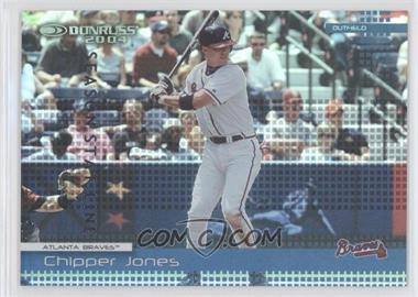 2004 Donruss - [Base] - Stat Line Season #226 - Chipper Jones /103