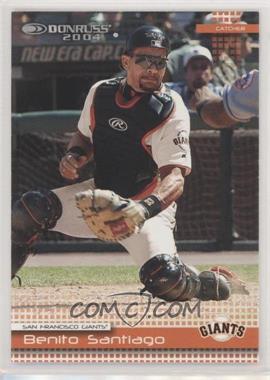 2004 Donruss - [Base] #360 - Benito Santiago