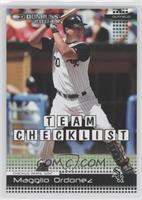 Team Checklist - Magglio Ordonez