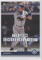 Team Checklist - Ichiro Suzuki