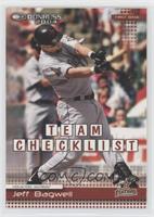 Team Checklist - Jeff Bagwell