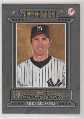 2004 Donruss - Diamond Kings Inserts - Black #DK-18 - Mike Mussina /100