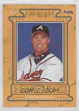 2004 Donruss - Diamond Kings Inserts #DK-21 - Chipper Jones /2500