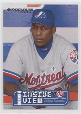 2004 Donruss - Inside View #IV-24 - Vladimir Guerrero /1250