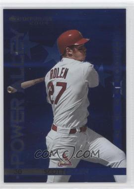 2004 Donruss - Power Alley - Blue #PA10 - Scott Rolen /1000