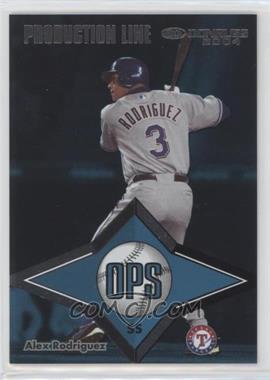 2004 Donruss - Production Line OPS #PL-OPS-7 - Alex Rodriguez /995