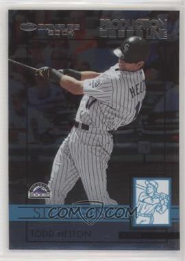 2004 Donruss - Production Line Slugging Percentage #PL-SLG-10 - Todd Helton /630