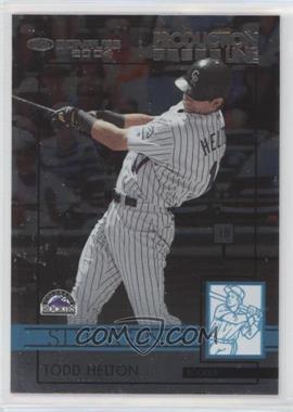 2004 Donruss - Production Line Slugging Percentage #PL-SLG-10 - Todd Helton /630