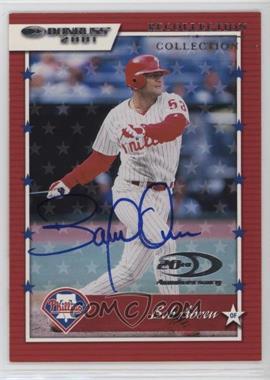 2004 Donruss - Recollection Collection Autographs #53 - Bobby Abreu (2001 Donruss) /40 [EX to NM]