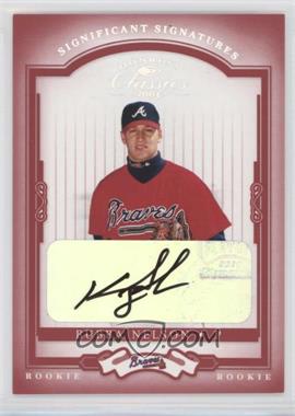 2004 Donruss Classics - [Base] - Significant Signatures Red #198 - Bubba Nelson /250