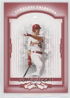 2004 Donruss Classics - [Base] - Timeless Tributes Red #12 - Jim Edmonds /100