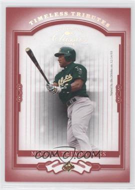 2004 Donruss Classics - [Base] - Timeless Tributes Red #136 - Miguel Tejada /100