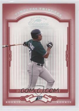 2004 Donruss Classics - [Base] - Timeless Tributes Red #185 - Delmon Young /100