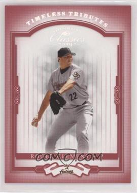 2004 Donruss Classics - [Base] - Timeless Tributes Red #62 - Roger Clemens /100