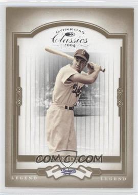 2004 Donruss Classics - [Base] #151 - Legend - Duke Snider /1999