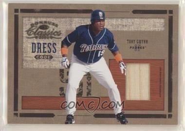 2004 Donruss Classics - Dress Code - Game-Used Bat #DC-45 - Tony Gwynn /50